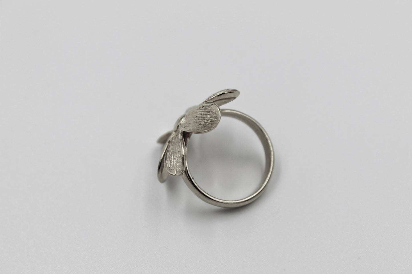 Anillo Flor Plata